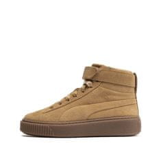 Puma Čevlji rjava 37 EU Suede Platform Mid Jr