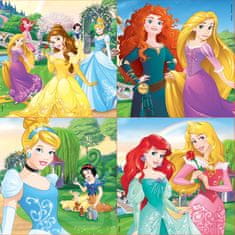 Educa Disneyjeve princese Puzzle 4v1 (12,16,20,25 kosov)