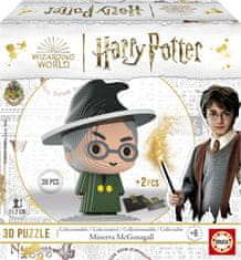 Educa 3D sestavljanka Harry Potter: Minerva McGonagall 39 kosov