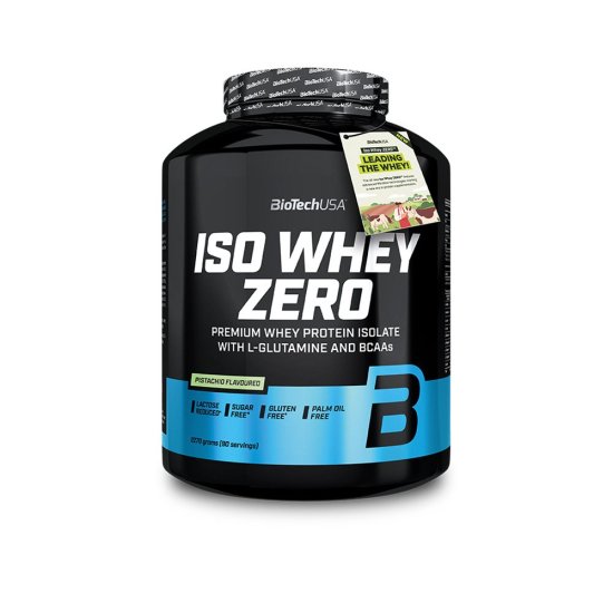 BioTech Iso Whey Zero 2270 g pistacija