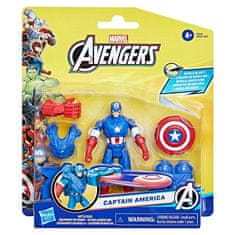 HASBRO - Maščevalci Battle Gear Captain America Figure