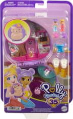 Polly Pocket Mattel : Kompaktna trgovina s kavnimi ježki (HRD37)