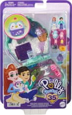 Polly Pocket Mattel : Snežni prikupni pingvin komplet (HRD34)