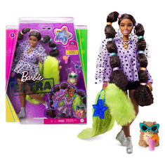 Mattel Mattel Extra: Bobble Hair Lutka Temne Polti (GXF10)