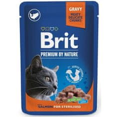 Brit premium Cat kapsule. Losos za sterilizirane 100 g