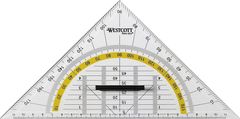 Westcott Ravnilo trikotnik geo 24cm e-10134 bp