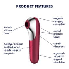 Satisfyer Stimulator klitorisa in vibrator Satisfyer Dual Love