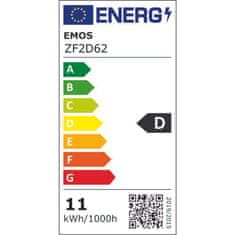 Emos LED žarnica Filament G125 / E27 / 11 W (100 W) / 1521 lm / Toplo bel