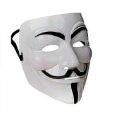 Maskarada Pustna maska Anonymous - V for Vendetta - Guy Fawkes