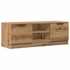 Vidaxl TV omarica artisan hrast 102x35x36,5 cm inženirski les