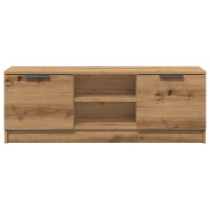 Vidaxl TV omarica artisan hrast 102x35x36,5 cm inženirski les