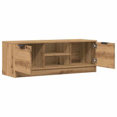 Vidaxl TV omarica artisan hrast 102x35x36,5 cm inženirski les