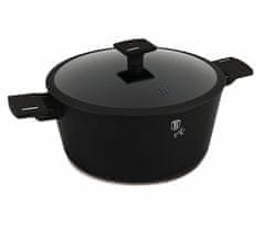 Berlingerhaus Kozarec s titanovo površino in pokrovom 30 cm Matte Black Collection BH-8190