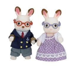 Sylvanian Families Babica in dedek "čokoladna" zajca