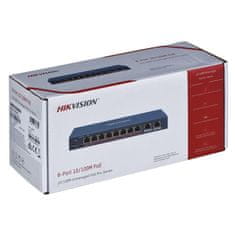 Hikvision Hikvision DS-3E0310HP-E omrežne povezave Neupravljani Fast Ethernet (10/100) PoE podpora Modra