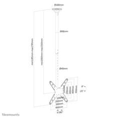 slomart Neomounts by Newstar stropni nosilec za monitor