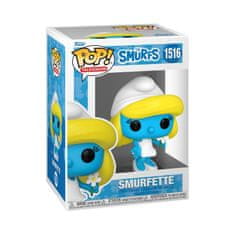 Funko POP TV: Smurfi- Smurfette w/CH