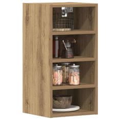 shumee vidaXL viseča omara Artisan Oak 30x29,5x60 cm inženirski les