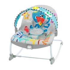 BABY EINSTEIN Kick to It Opus Glasbeni vibracijski ležalnik do 18 kg