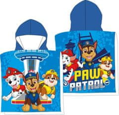 FARO Paw Patrol pončo modra Bombaž - frotir, 55/110 cm