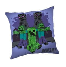 JERRY FABRICS Blazina Minecraft Mobi prihajajo po vas Poliester, 40/40 cm