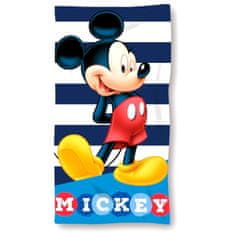 Brisača FARO Micro Mickey s črtami Poliester, 70/140 cm