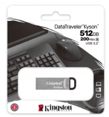 Kingston DataTraveler Kyson USB ključ, 512 GB, USB3.2 Gen1 Tip-A