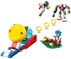 LEGO Sonic the Hedgehod 77001 Sonic se spopade ob tabornem ognju