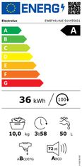 Electrolux EW8F4414UE pralni stroj, 10 kg