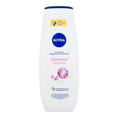 Nivea Diamond & Argan Oil kremni gel za prhanje 500 ml za ženske