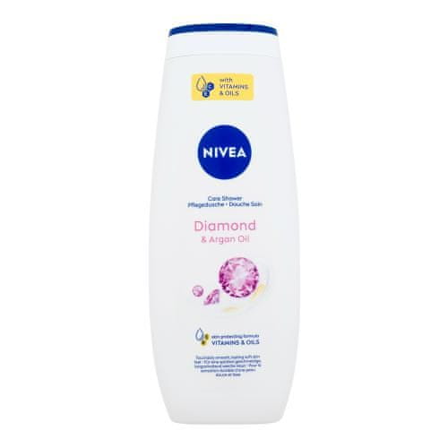 Nivea Diamond & Argan Oil kremni gel za prhanje za ženske