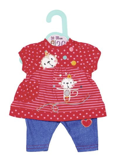 Zapf Dolly Moda Obleka in hlače, 36 cm