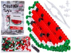 shumee Likalne perle 3D različica, šablona LUBENIČNO sadje, vrečka, likalni stroj