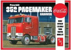 shumee Plastični model - Peterbilt 352 Pacemaker Cabover Coca-Cola tovornjak 1:25 - AMT