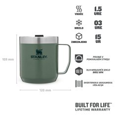 Stanley  Termo Skodelica Legendary Camp Mug, 0,35L, Hammerton Green