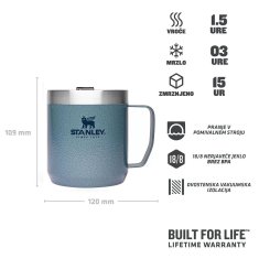 Stanley Termo Skodelica Legendary Camp Mug, 0,35L, Hammerton Ice