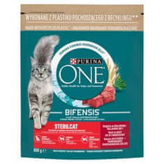 slomart PURINA One Bifensis Sterilcat Beef - suha hrana za mačke - 800 g