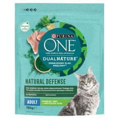 slomart PURINA One DualNature Natural Defense Adult - suha hrana za mačke - 750 g