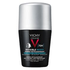 Vichy Kroglični deperspirant Homme Invisible Resist 72H (Dermo Detranspirant) 50 ml