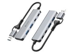 Tracer USB HUB A-5, USB (2 x USB-A + 2 Type C)