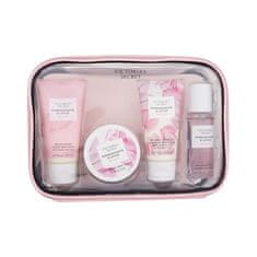 Victoria´s Secret Pomegranate & Lotus Balance Set sprej za telo 75 ml + losjon za telo 75 ml + piling za telo 85 g + krema za prhanje 75 ml za ženske