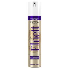 Lak za lase z mikrodifuzijo za blond in bele lase Elnett (Anti-Brassiness Color-Correcting Purple Micro-Diffusion Hairspray) 300 ml