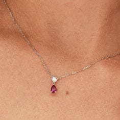 Brosway Passion Ruby Fancy srebrna ogrlica FPR111