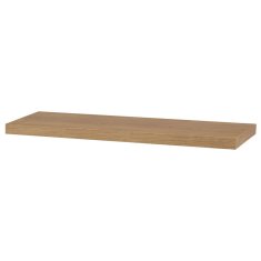 Autronic Stenska polica 80 cm, MDF, 3D naravni dekor hrast, pakirano v zaščitno folijo P-005 HRAST