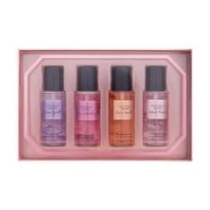 Victoria´s Secret The Best Of Mist Set sprej za telo Love Spell 75 ml + sprej za telo Pure Seduction 75 ml + sprej za telo Bare Vanilla 75 ml + sprej za telo Velvet Petals 75 ml za ženske