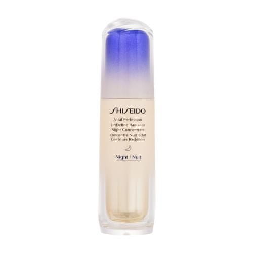 Shiseido Vital Perfection LiftDefine Radiance Night Concentrate nočni serum za obraz proti znakom staranja za ženske