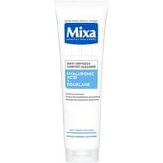 Mixa Hyaluronic Acid + Squalane Anti-Dryness Comfort Cleanser vlažilen in pomirjajoči čistilni gel 150 ml za ženske