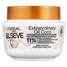 Loreal Paris Elseve Extraordinary Oil Coconut Hair Mask maska za normalne in suhe lase 300 ml za ženske