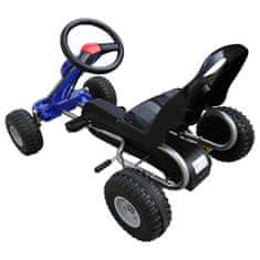 Vidaxl Gokart na pedale modre barve