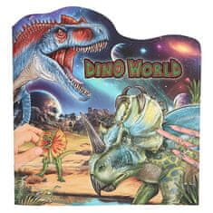 Dino World Omalovánky , 44 samolepek